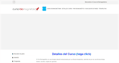 Desktop Screenshot of curso-biomagnetismo.com
