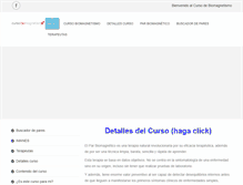 Tablet Screenshot of curso-biomagnetismo.com